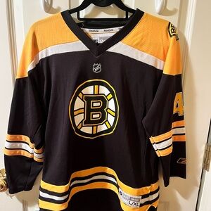 Authentic Bruins Rask Youth Home Reebok Hockey Jersey L/XL
